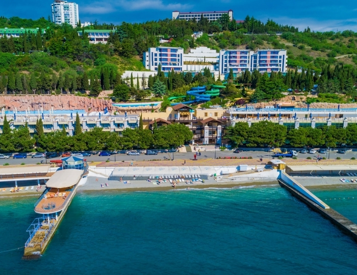 Оборудованный пляж - Комплекс «Миндальная роща»