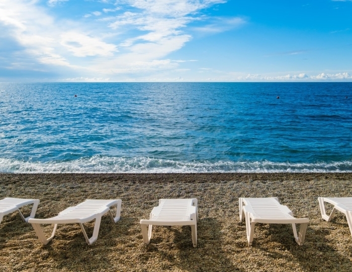 Оборудованный пляж - Комплекс «Миндальная роща»